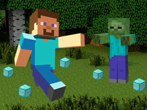 Image of the game Minecraft Hidden Diamond Blocks
